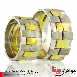 انگشتر نقره ست حلقه ازدواج