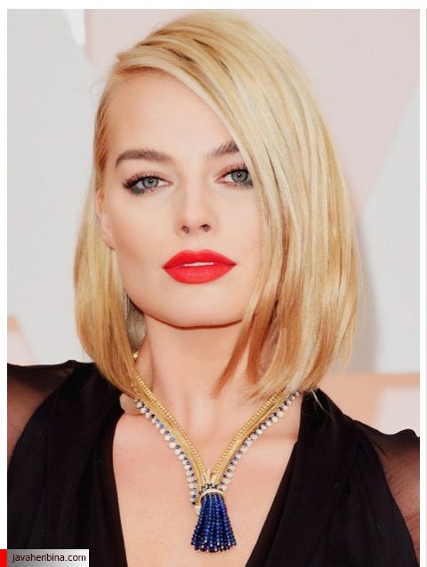 گردنبند مارگو رابی Margot Robbie در اسکار 2015