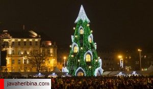 کریسمس در ویلنیوس - لیتوانی