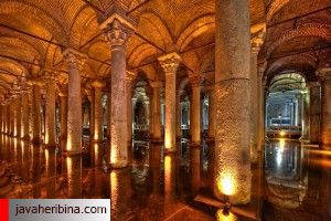 آب‌انبار شگفت انگیز Basilica Cistern