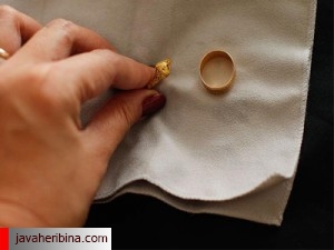 براق کردن طلا و جواهرات