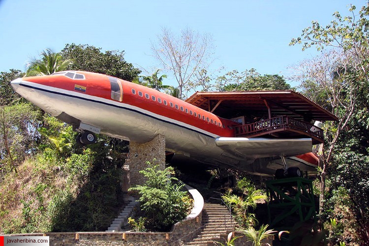 هتل هواپیما - کاستاریکا