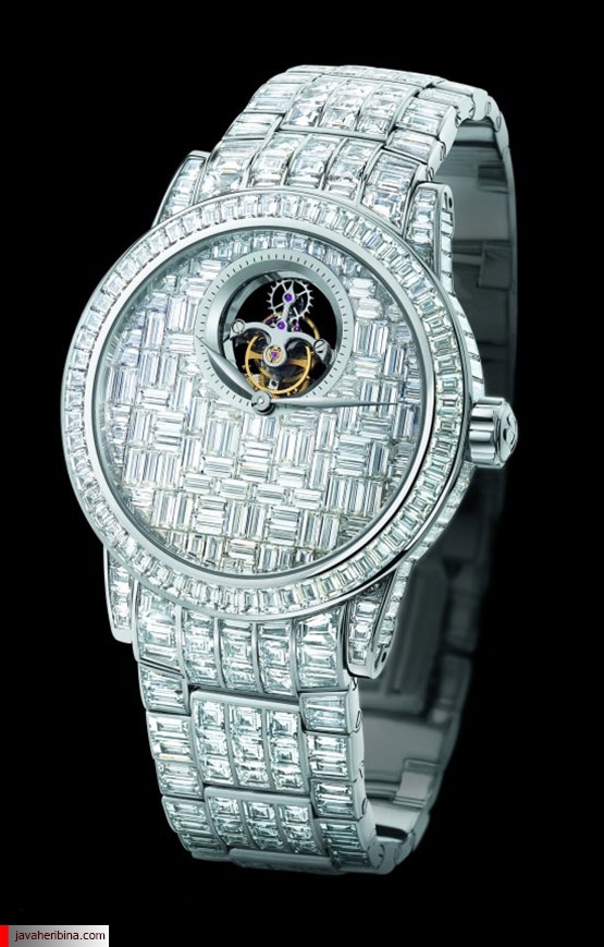 ساعت های الماس نشان مخصوص ثروتمندان