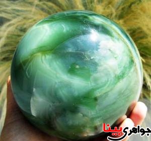 بزرگترین سنگ یشم سبز جهان