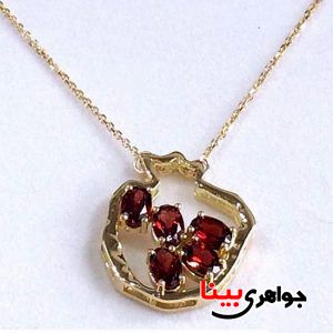 گردنبند با تم انار