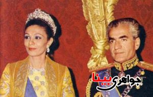 گردنبند تاجگذاری فرح پهلوی