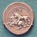 سکه مازئوس (مازیار) ساتراپ بابل در دوران داریوش سوم