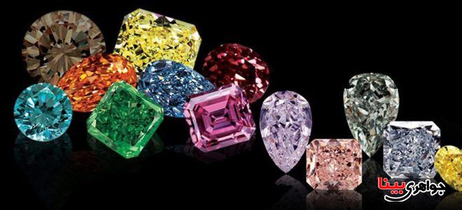 رنگ های فانتزی الماس